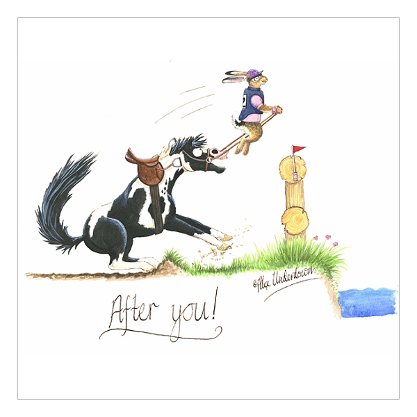 Kort Horses By Alex Hästmotiv After You!