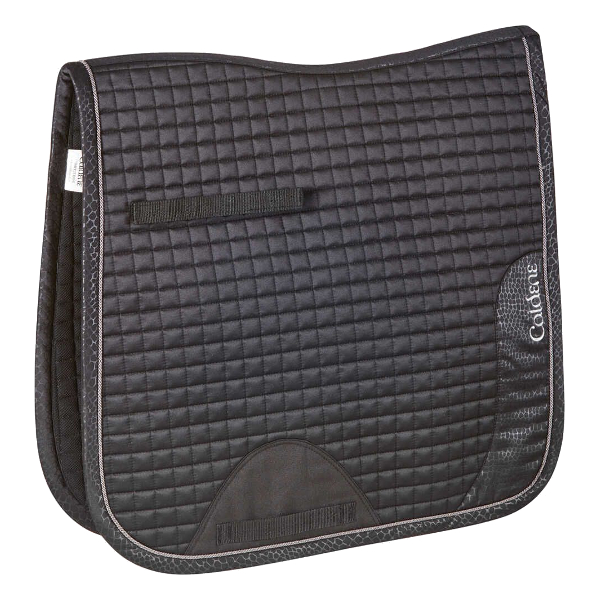 Dressyrschabrak Caldene Croco Svart