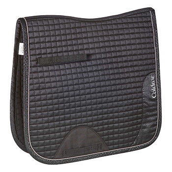 Dressage Saddle Pad Caldene Croco Black