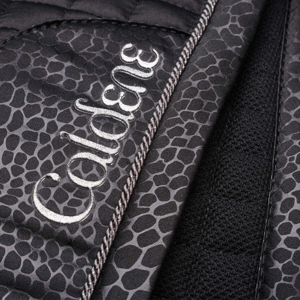 Dressyrschabrak Caldene Croco Svart - 2
