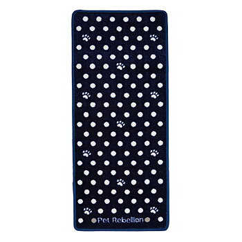 Barrier Rug Pet Rebellion Paws & Spots Blue