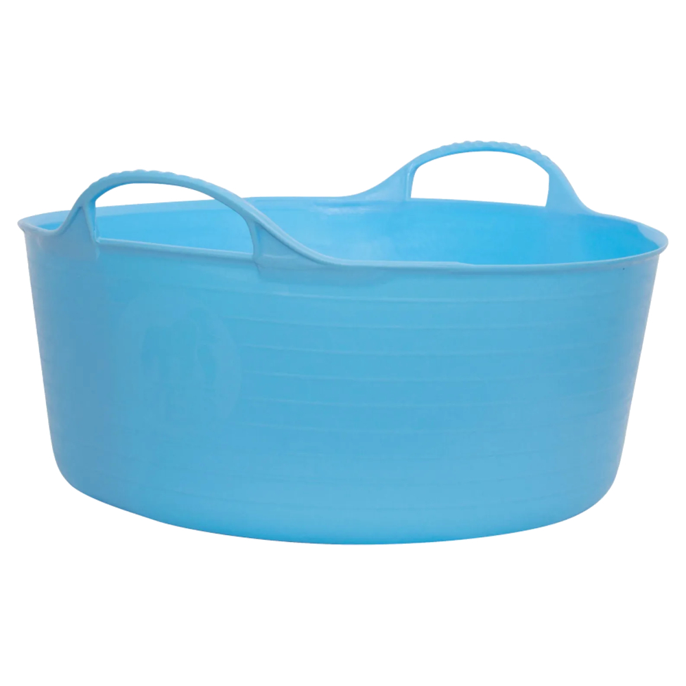 Plastic Bucket Red Gorilla 15 L Shallow Light Blue