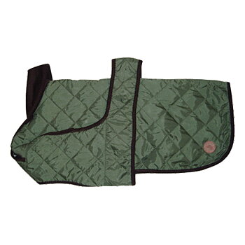 Dog Coat Country Pet Quilted Green