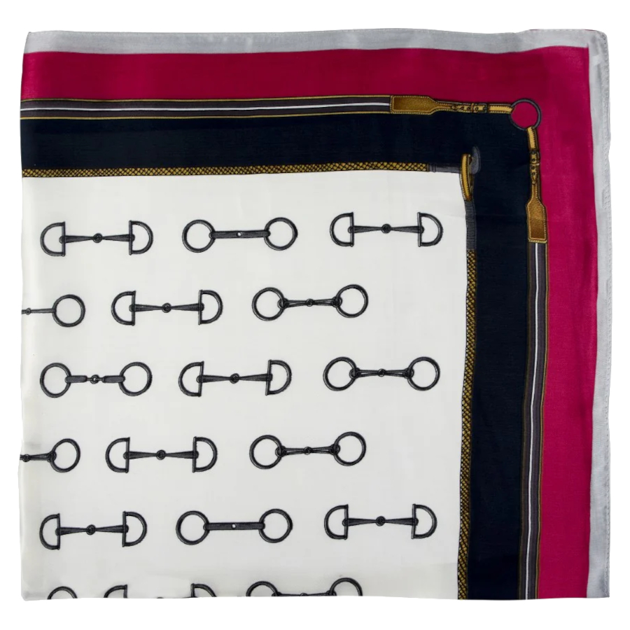 Scarf AWST Intl Snaffle Bits Red