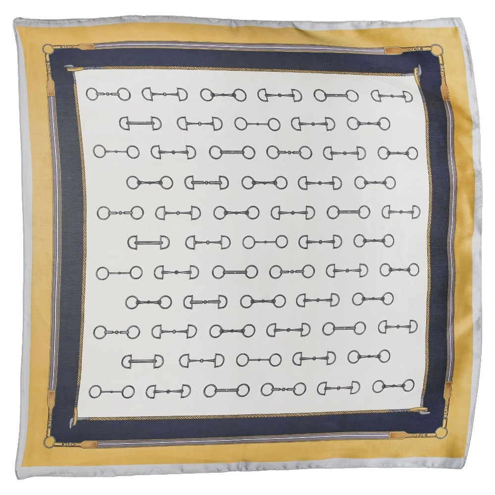 Scarf AWST Intl Snaffle Bits Gold - 2