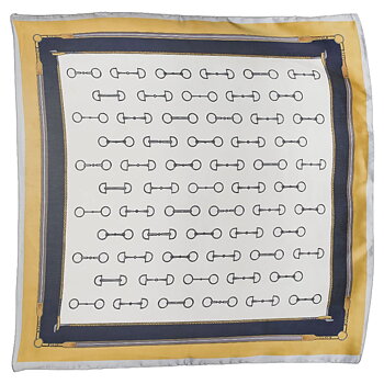 Scarf AWST Intl Snaffle Bits Gold