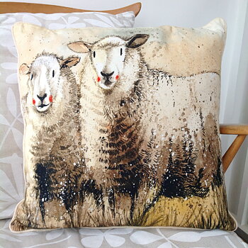 Cushion Alex Clark Sheep Motif Companions