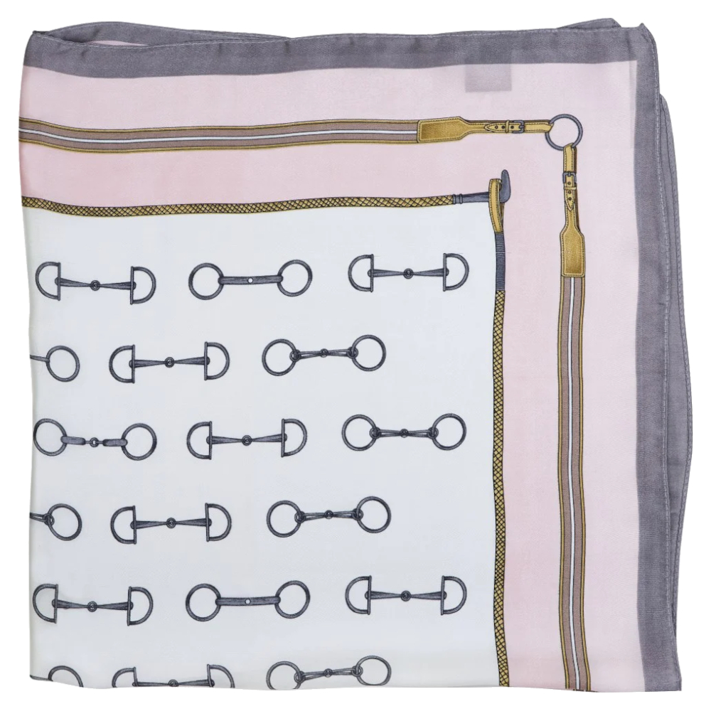 Scarf AWST Intl Snaffle Bits Pink