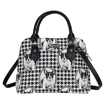 Convertible Bag Signare Dog Motif French Bulldog