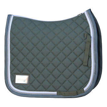 Saddle Pad Showjumping Rider By Horse Diamond Shadow Green