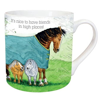Mugg Otter House Hästmotiv Alisons Animals Friends In High Places 