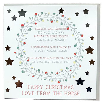 Christmas Card Gubblecote Cuddles And Carrots