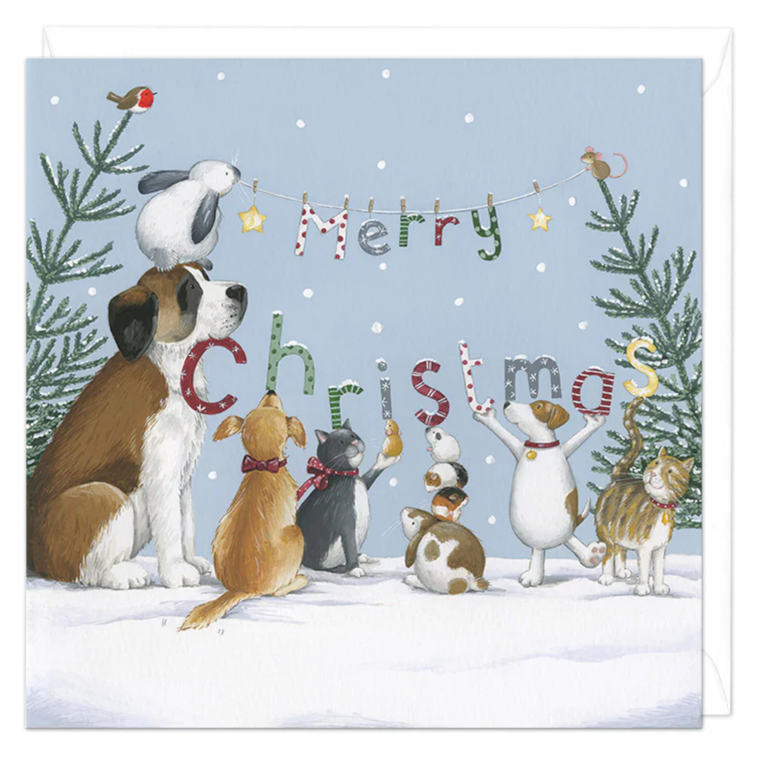 Christmas Card Whistlefish Pets Christmas