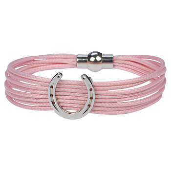 Necklace Happy Ross Horse Shoe Pink