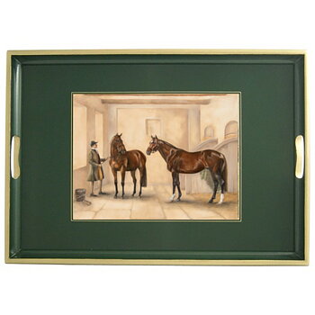 Bricka Lady Clare Stable Scene