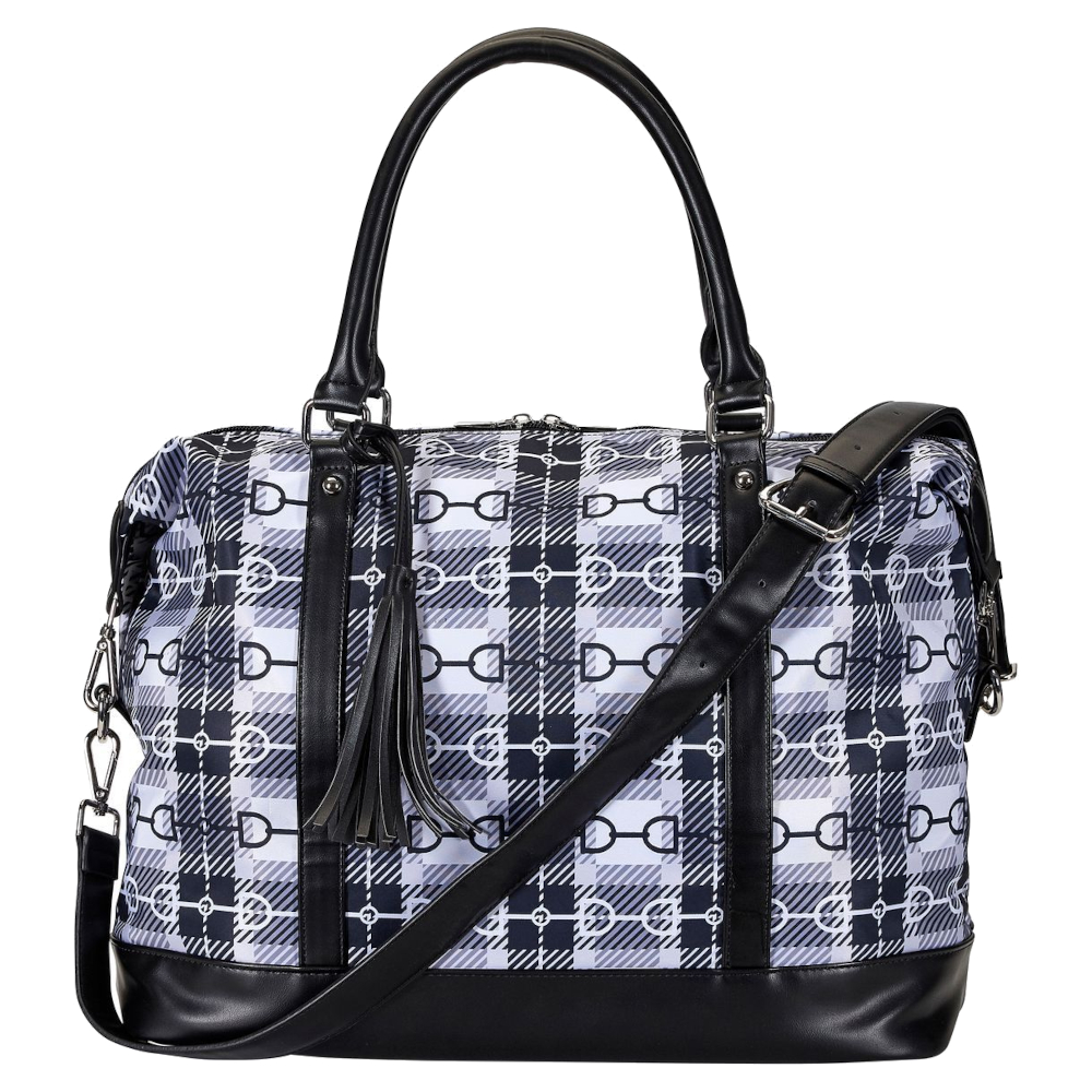 Travelbag AWST Intl Snaffle Bit Plaid Black/White