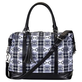 Travelbag AWST Intl Snaffle Bit Plaid Black/White