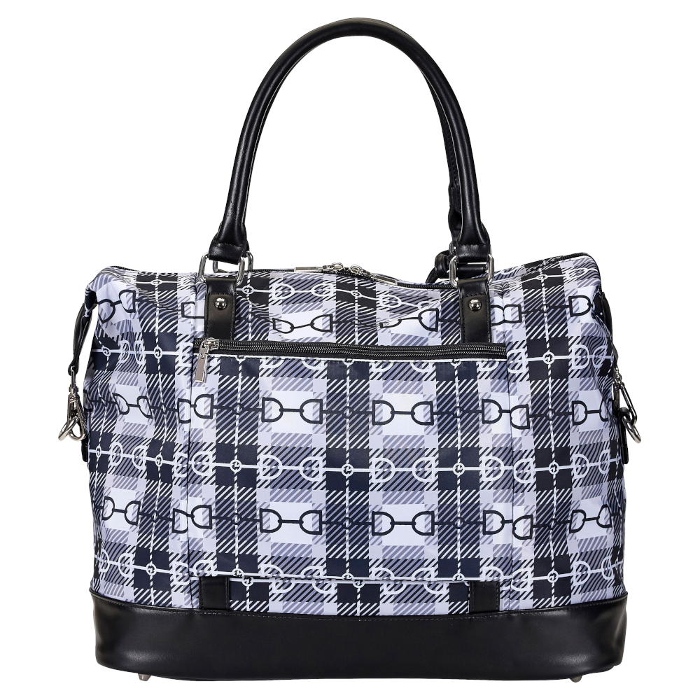 Travelbag AWST Intl Snaffle Bit Plaid Black/White - 2