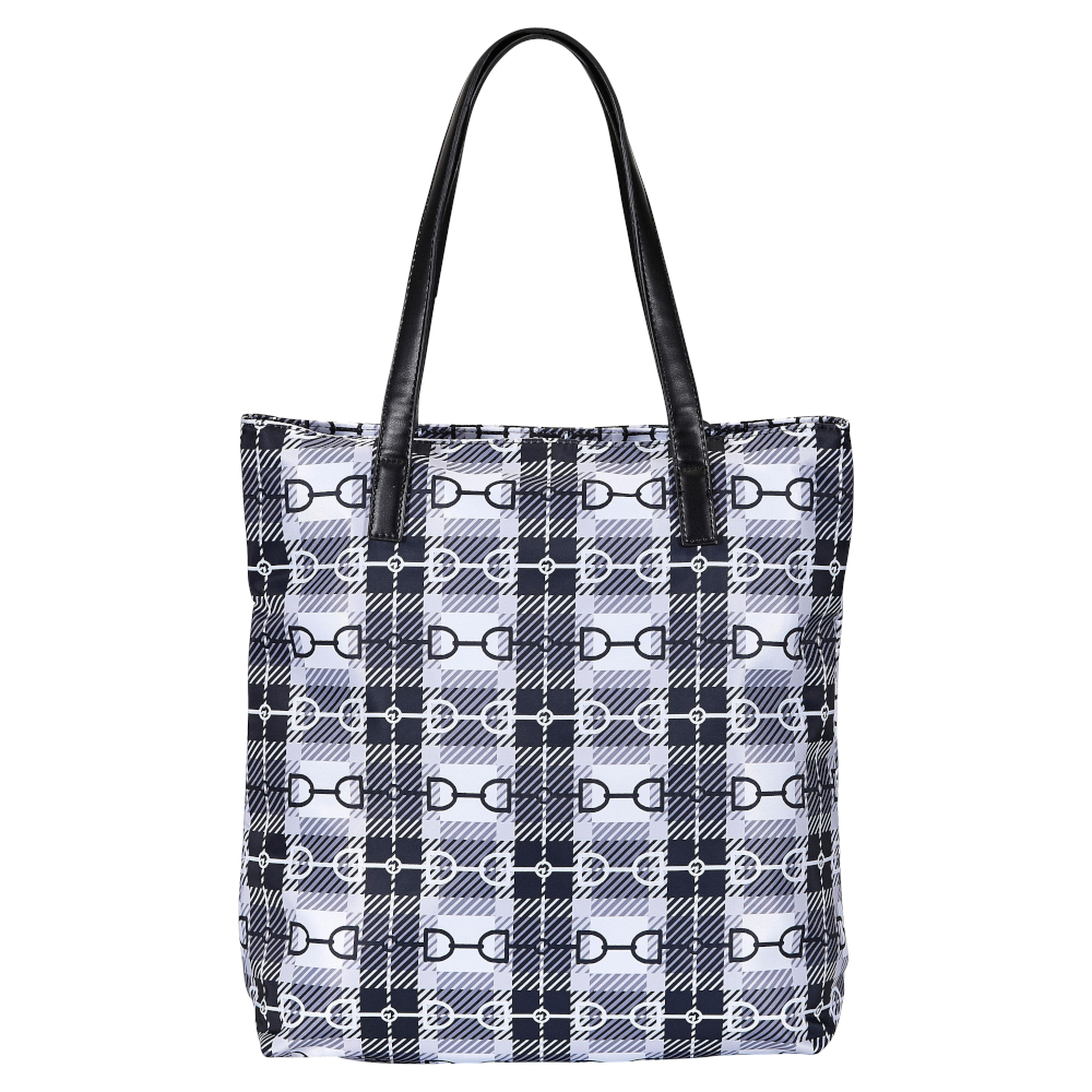 Tote Bag AWST Intl Snaffle Bit Plaid - 2
