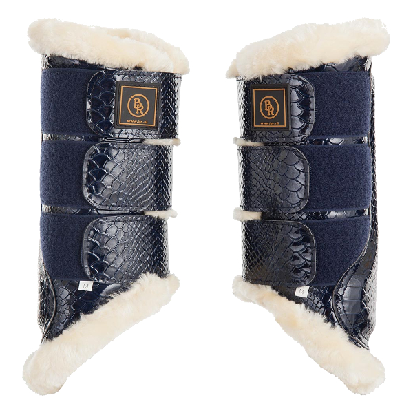 Dressyrskydd BR Bieman de Haas Majestic Croco Navy