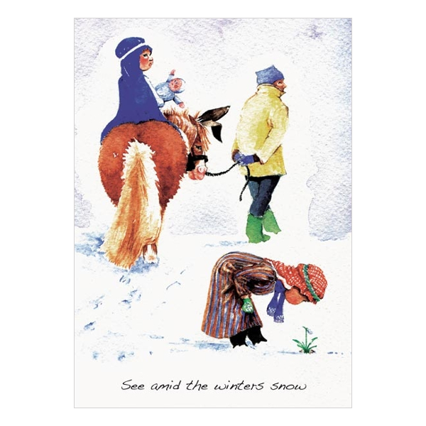 Christmas Card See Amid The Winters Snow
