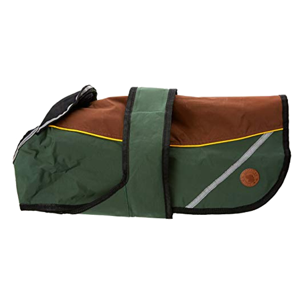 Dog Coat Country Pet Harness Waterproof Green