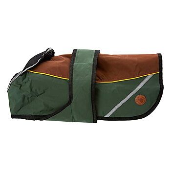 Dog Coat Country Pet Harness Waterproof Green