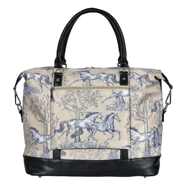 Travelbag AWST Intl Horse Motif Toile Creme - 2