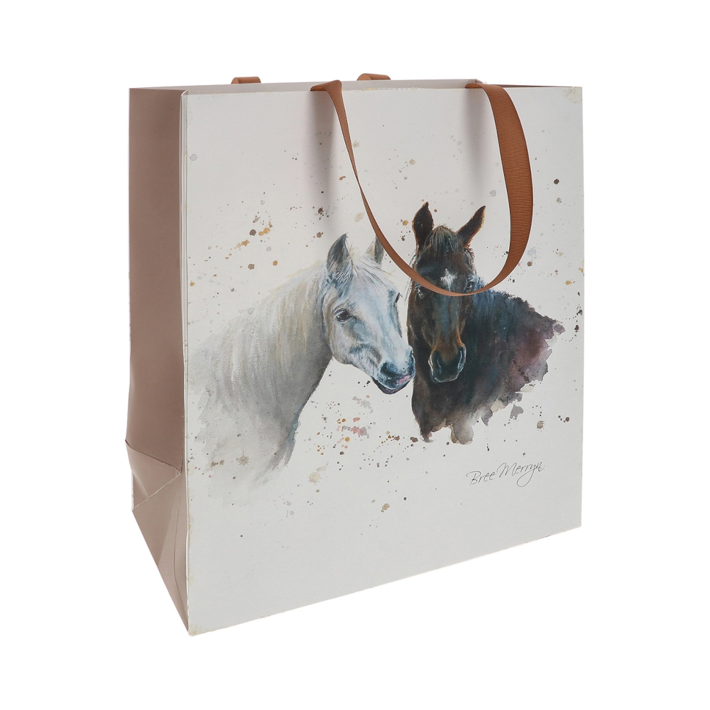 Gift Bag Bree Merryn Horse Motif Pebbles And Paloma Medium