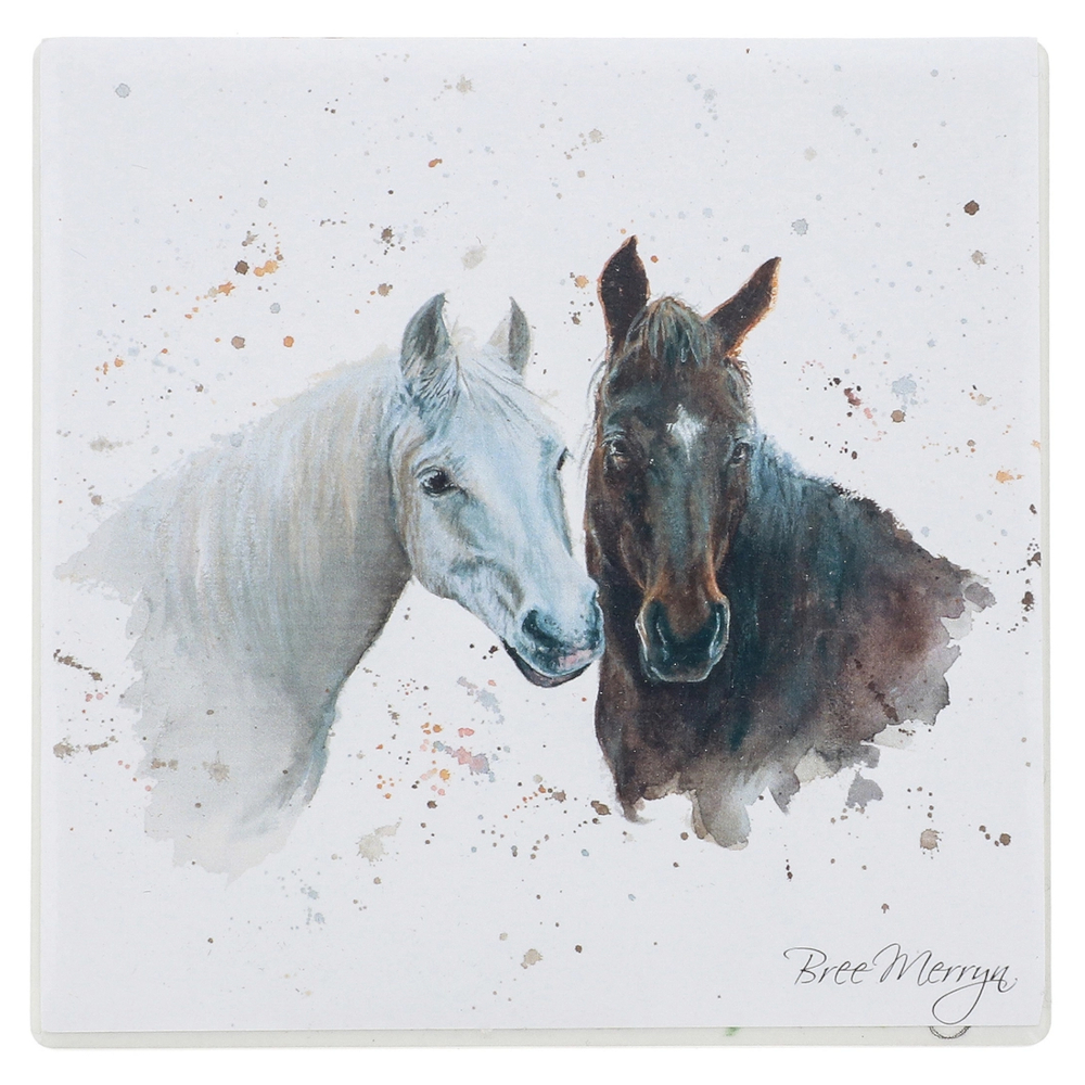 Coaster Bree Merryn Horse Motif Pebbles And Paloma 