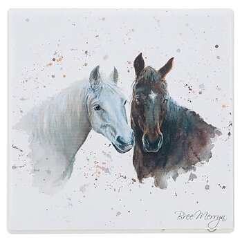 Coaster Bree Merryn Horse Motif Pebbles And Paloma 