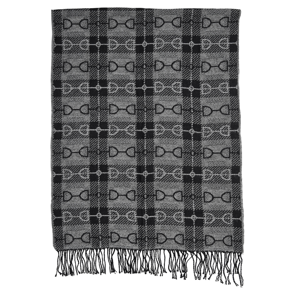 Scarf AWST Intl Snaffle Dark Grey