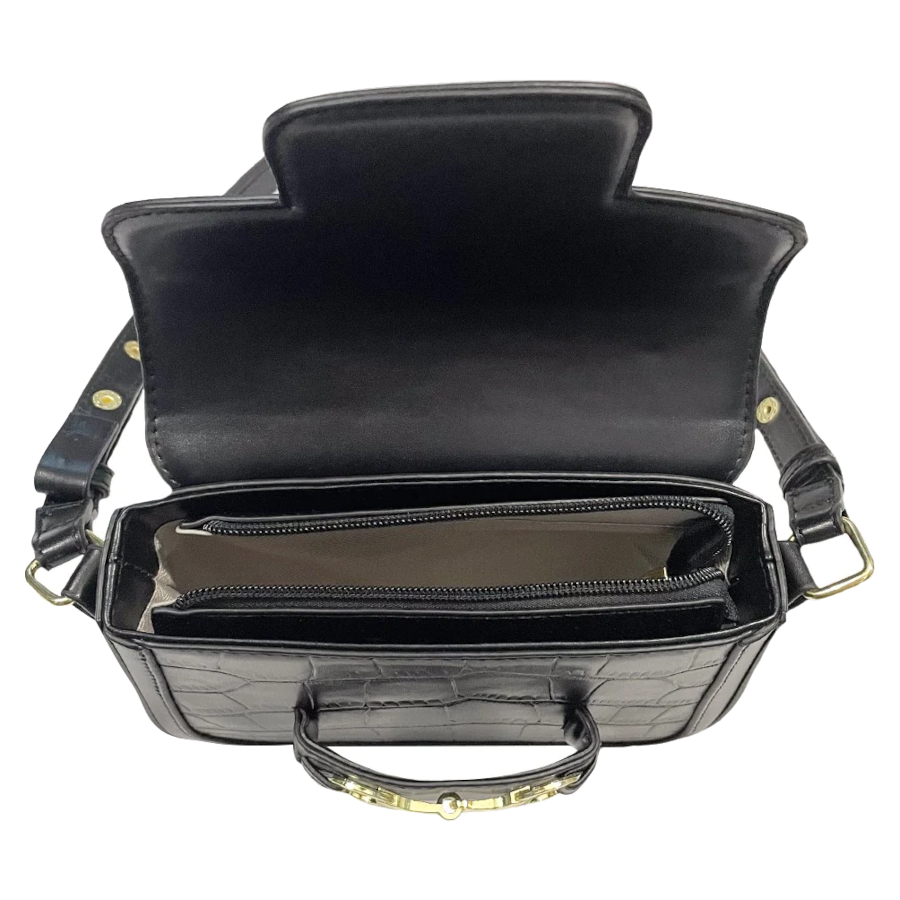 Shoulder Bag AWST Intl Snaffle Bit Black - 3