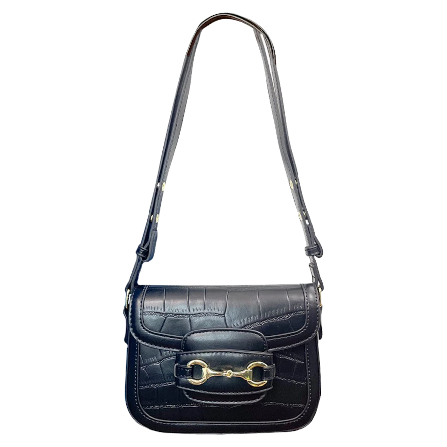 Shoulder Bag AWST Intl Snaffle Bit Black