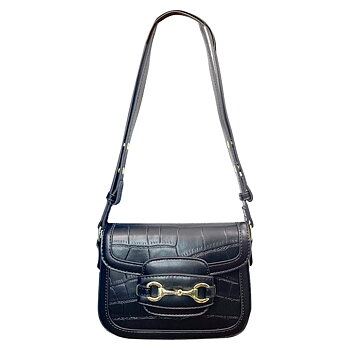 Shoulder Bag AWST Intl Snaffle Bit Black