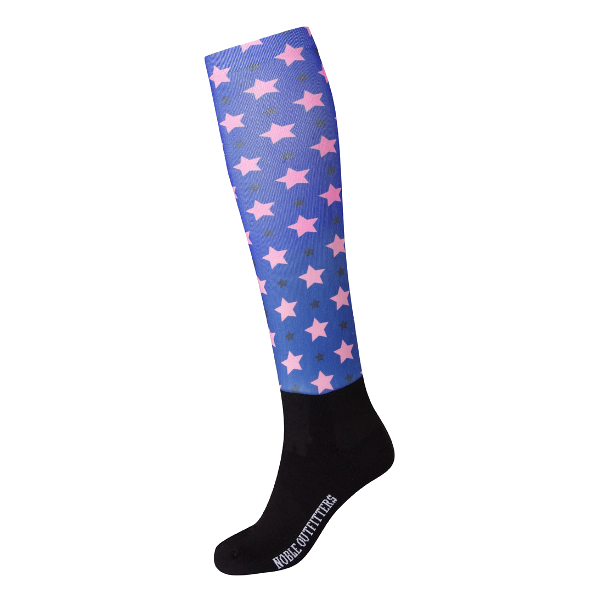 Riding Socks Noble Equestrian  Two Tone Stars