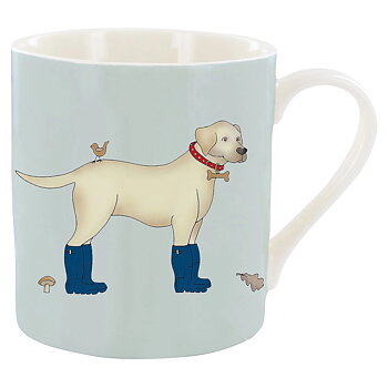 Mugg Emma Lawrence Designs Gul Labrador