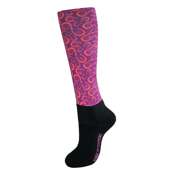 Riding Socks Noble Equestrian Violet