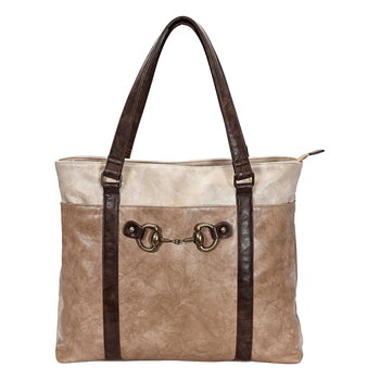 Laptop Bag AWST Intl Snaffle Bit Brown