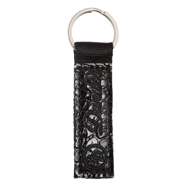 Halter BR Bieman de Haas Croco Lacquer Black - 2