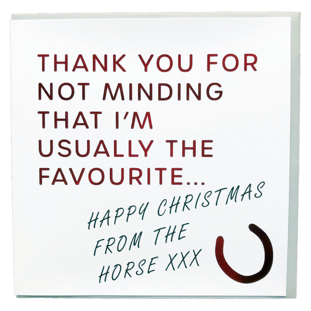 Christmas Card Gubblecote Favourite Christmas