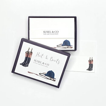 Place Cards Susel & Co Hat & Boots