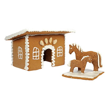 Bakset Happy Ross Hästmotiv Pepparkaksstall