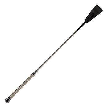 Riding Whip Elico Crystal Silver
