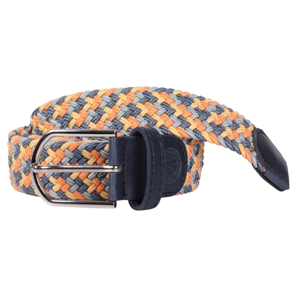 Belt Elastic Harrys Horse Greyish Blue/Orange
