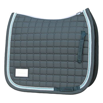 Saddle Pad Showjumping Rider By Horse Platinum Dark Slate