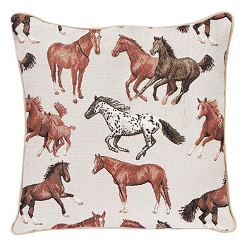 Cushion Signare Horse Motif Running Horse