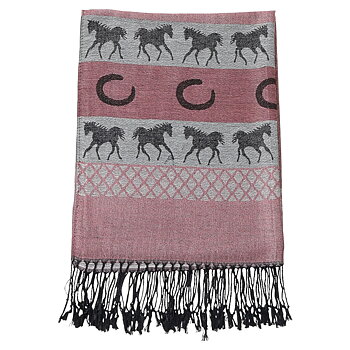 Shawl AWST Intl Equestrian Fashion Pink