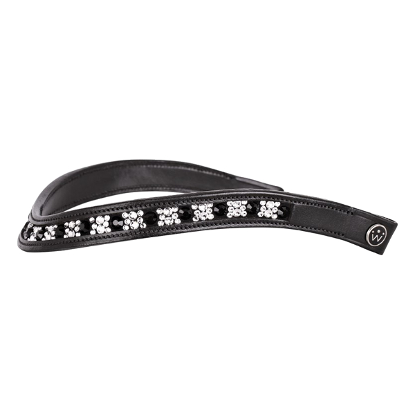 Browband SD Design De Luxe Jet black