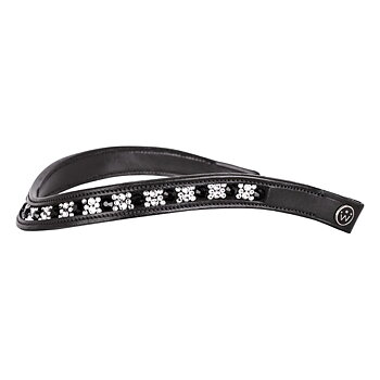 Browband SD Design De Luxe Jet black
